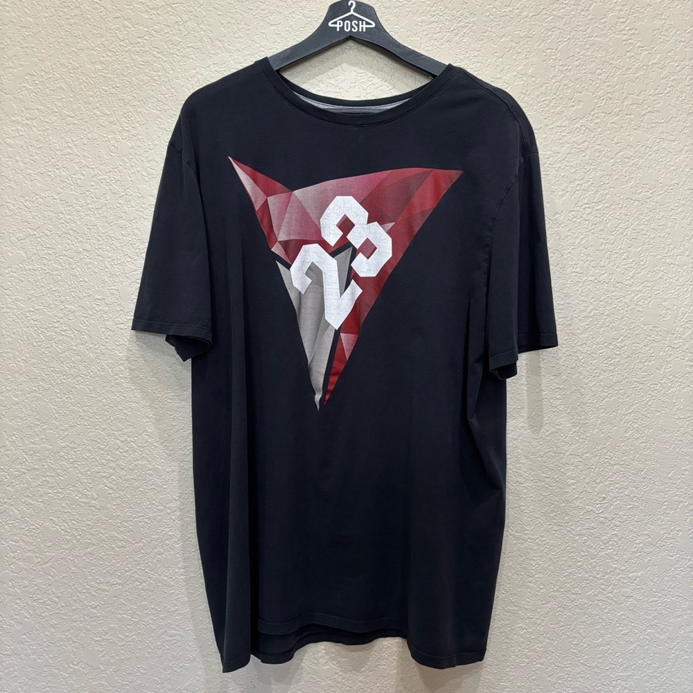 Nike Jordan AJVII Arrowhead T-Shirt Black Men's Size XL 100% Cotton